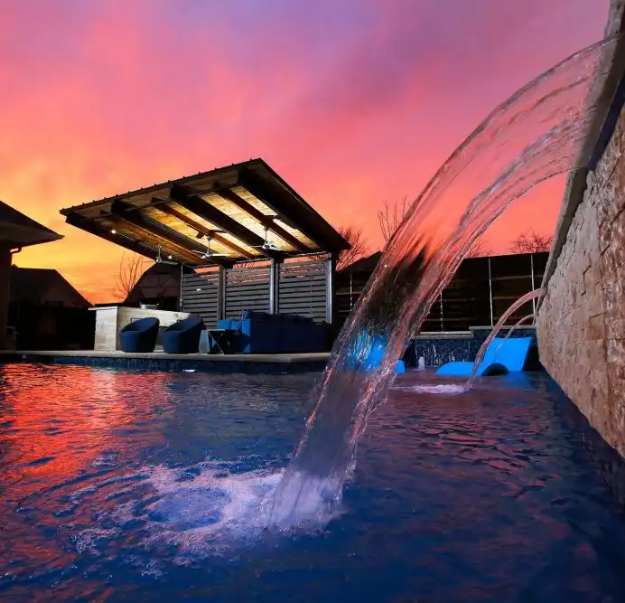 pool-sunset